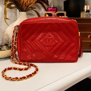 Red Chanel Bag